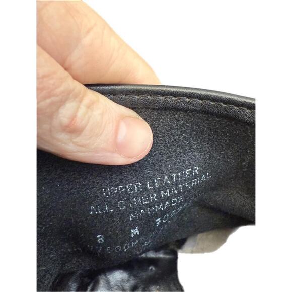 Frye Engineer 8R Biker Boot Black Leather Women size 8 - Picture 6 of 11